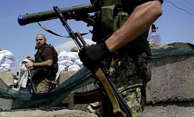Террористы захватили воинскую часть в Донецке