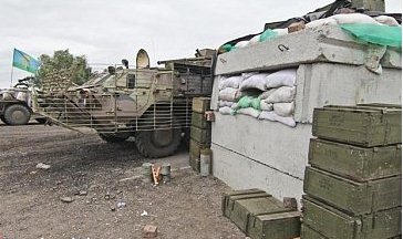 Министерство обороны усиливает защиту складов в Восточной Украине