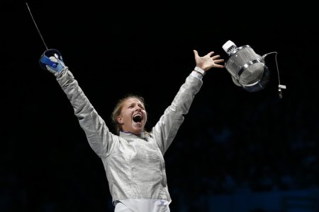 Украинская саблистка Ольга Харлан завоевала седьмую золотую медаль в карьере на чемпионатах Европы