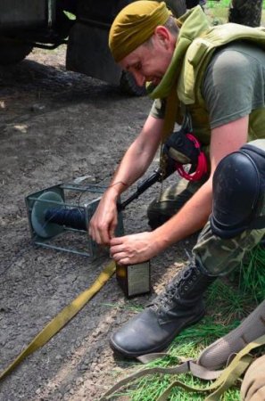 Боевики используют снаряды времен Второй мировой для диверсий в Донбассе