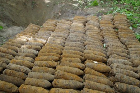 В Харьковской области было найдено 1,3 тыс. артиллерийских снарядов времен ВОВ, - ГосЧС