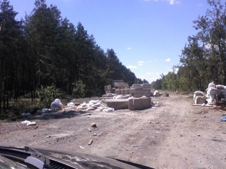 Поселок Ямполь в Донецкой области под контролем украинской армии
