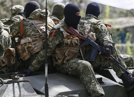 Боевики совершили минометный обстрел блокпоста украинских силовиков на окраине Славянска