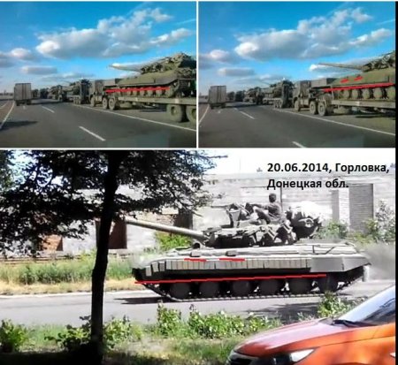 Хроники российско-украинской войны: армия РФ транспортирует к границе танки для террористов (фото)
