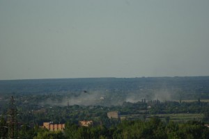 Нацгвардия вошла Луганск: идет бой