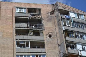 В Славянске повреждены или разрушены 10% зданий
