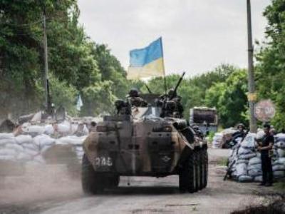 Пункт "Червонопартизанск" и город Северск - под контролем Украины