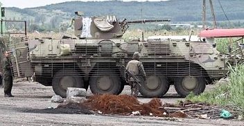 В пригороде Донецка применялась тяжелая артиллерия - горсовет