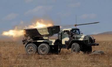 Обстрел сил АТО близ Мариновки велся со стороны РФ - Минобороны