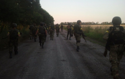 Силы АТО штурмуют окрестности Донецка
