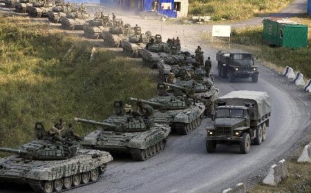 Российская военная техника пересекла границу. Силы АТО отслеживают ее перемещение