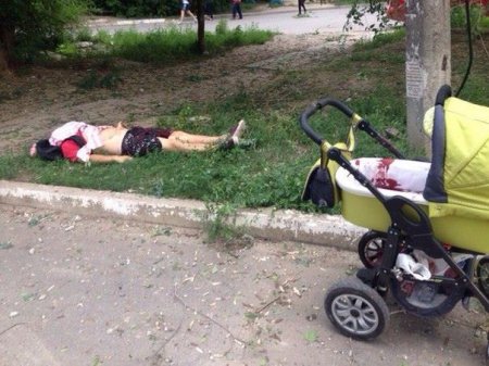 Террористы обстреляли "Градами" Луганск (фото, видео)