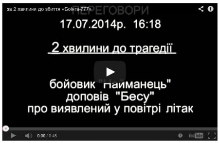 СБУ записала разговор террористов перед тем, как был сбит Boeing СБУ записала разговор террористов перед тем, как был сбит Boeing