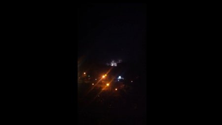 В течение ночи в Донецке во всех районах города раздавались взрывы - горсовет