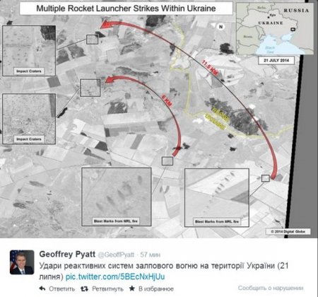 Пайетт обнародовал фотодоказательства обстрелов украинских силовиков со стороны войск РФ