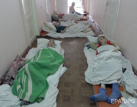Фотофакт: Жертвы «Града» в больнице Горловки