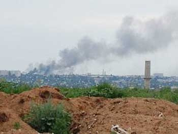 Боевики обстреливают Луганск из «Града»