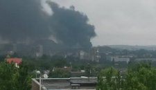 В Донецке из-за артиллерийского обстрела пострадала центральная часть города, - горсовет
