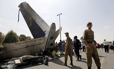 МИД не подтверждает наличие украинцев на борту иранского самолета