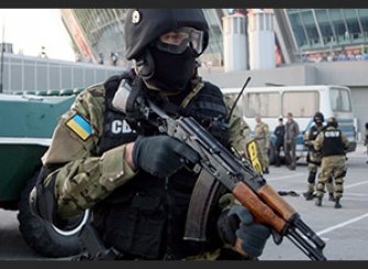 Террористы обстреляли колонну беженцев из Луганска