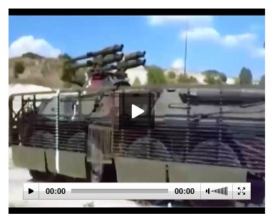 20 российских танков вошли в Донецк (Видео)