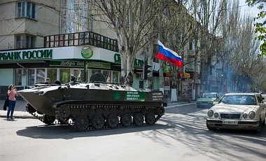 В Украину из РФ зашла новая колонна военной техники