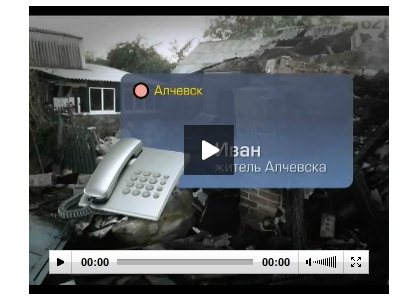 Террористы разъезжают по Алчевску с торчащими из окон машин автоматами (Видео)