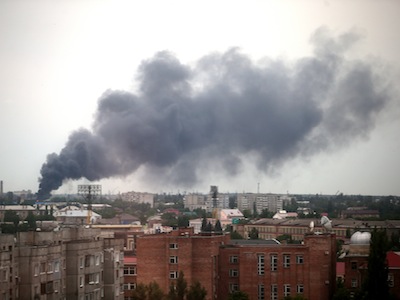 Луганск в блокаде, в городе критическая обстановка - горсовет
