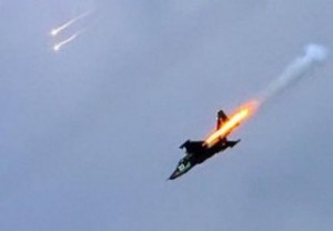 Террористы ЛНР сбили самолет ВС Украины