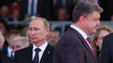 Начинается двусторонняя встреча П.Порошенко и В.Путина - АП