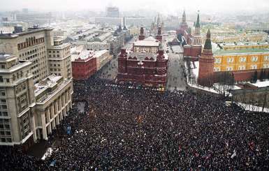 В Москве назревает бунт, против политики Путина и войны