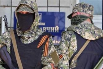 Террористы захватили здание Горловского ГУ МВД