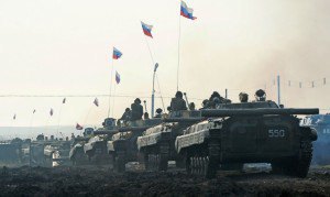 Колонны российской военной техники зашли в Луганск, - активист