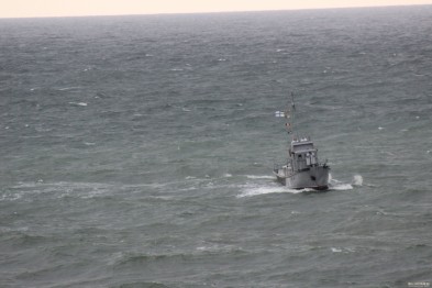 Морская охрана Госпогранслужбы защищает Мариуполь со стороны моря 
