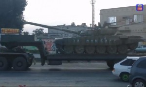 В Ростовской области замечены танки с надписью «За Донбасс» — СМИ (видео)