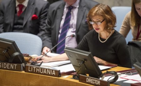 Представительница Литвы в Совбезе ООН: Россия еще ни разу не осудила действия сепаратистов