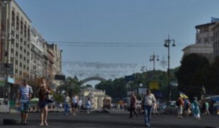 Движение на всех улицах у Майдана, кроме Институтской, восстановлено