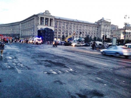 На Майдане вновь произошла потасовка, пострадали журналисты