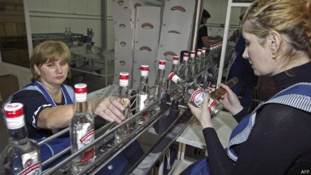 Россия запрещает украинскую водку и пиво