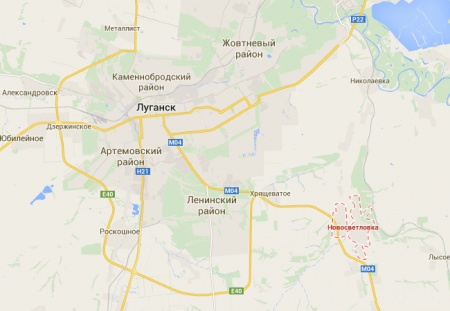 Десант и пехота блокируют восточную часть Луганска 
