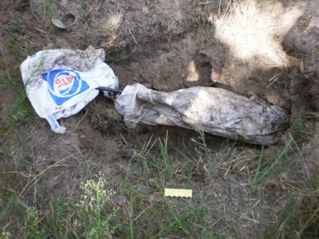 Оружие, найденное местными жителями в зоне АТО: фото трофеев