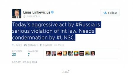 Литва потребовала срочного созыва Совбеза ООН