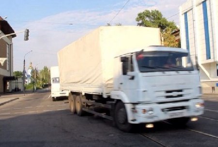 Российский гуманитарный конвой уже в Луганске