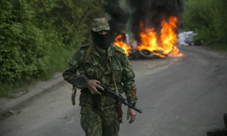 В Донецке украинский спецназ ведет уличные бои