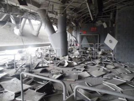 На стадионе «Донбасс Арена» прозвучали два мощных взрыва (ФОТО)