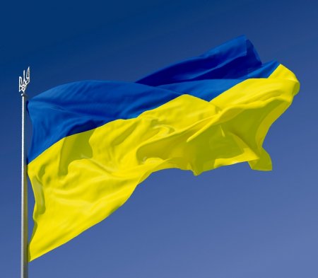 В Артемовске развернули самый большой флаг Украины в мире