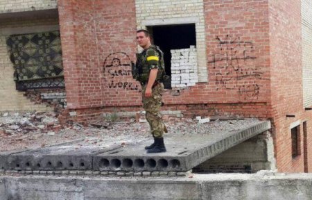 В Славянске бойцы батальона "Киев-1" обнаружили штаб боевиков (фото)