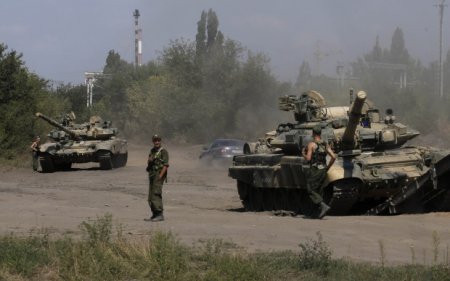 Российские регулярные войска вторглись в Украину
