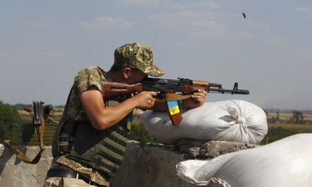 В Иловайске начала работать украинская артиллерия, силовики оттеснили боевиков - участник АТО
