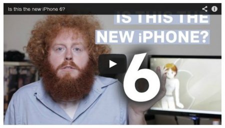 Шуточный обзор iPhone 6 бьет рекорды на YouTube Шуточный обзор iPhone 6 бьет рекорды на YouTube